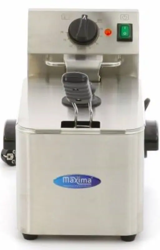 Фритюрница электрическая Maxima 09300410 (Inox/Black)