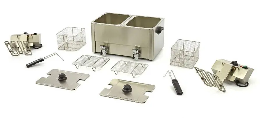 Friteuza electrica Maxima 09300416 (Inox)