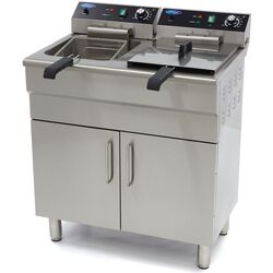 Фритюрница электрическая Maxima 09365156 (Inox/Black) Thumb