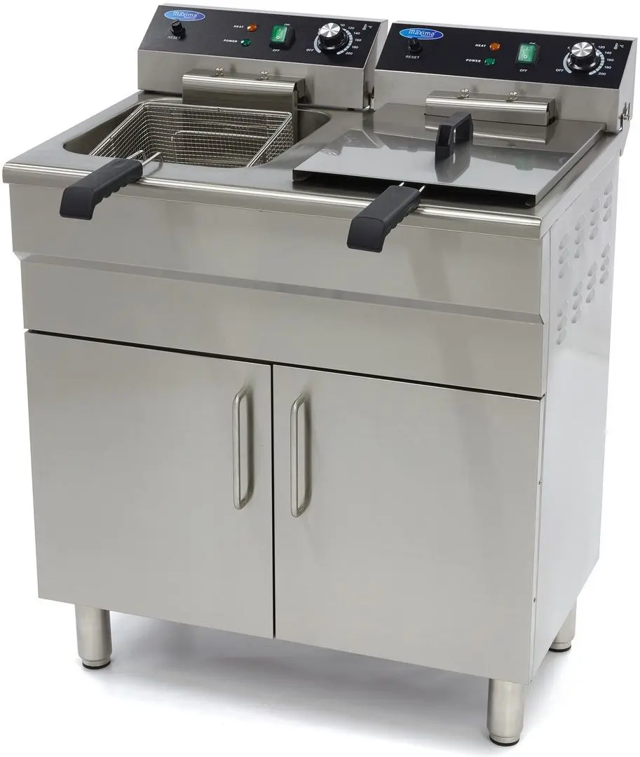 Фритюрница электрическая Maxima 09365156 (Inox/Black)