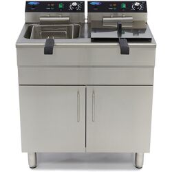 Friteuza electrica Maxima 09365156 (Inox/Black)