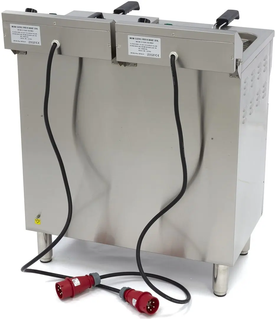 Фритюрница электрическая Maxima 09365156 (Inox/Black)