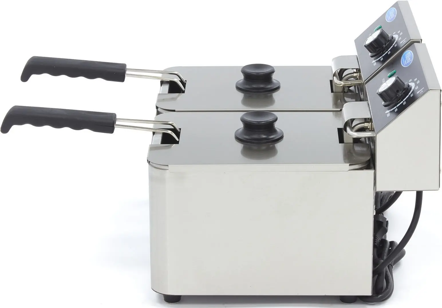 Friteuza electrica Maxima 09365212 (Inox/Black)