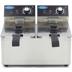 Friteuza electrica Maxima 09365212 (Inox/Black)