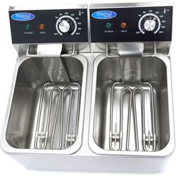 Friteuza electrica Maxima 09365212 (Inox/Black) Thumb