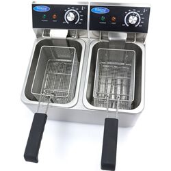 Friteuza electrica Maxima 09365212 (Inox/Black) Thumb