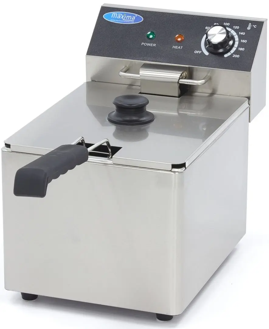 Friteuza electrica Maxima 09365215 (Inox/Black)