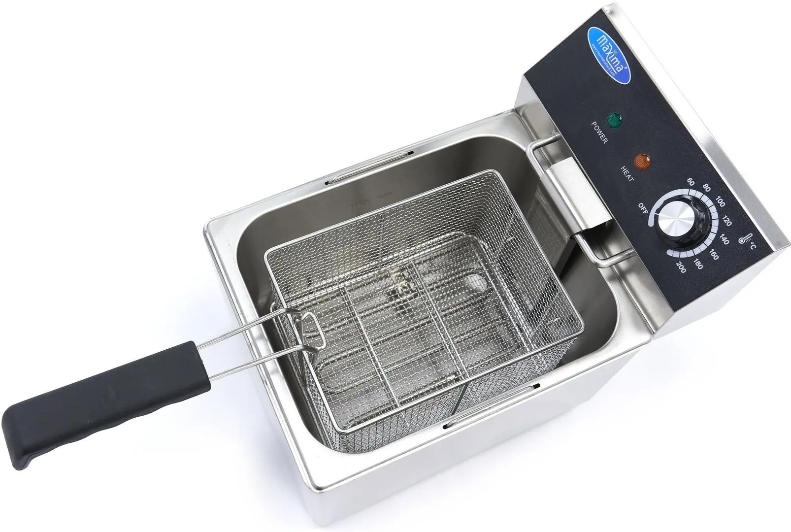 Friteuza electrica Maxima 09365215 (Inox/Black)