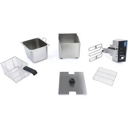 Friteuza electrica Maxima 09365215 (Inox/Black) Thumb