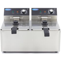 Friteuza electrica Maxima 09365225 (Inox/Black)