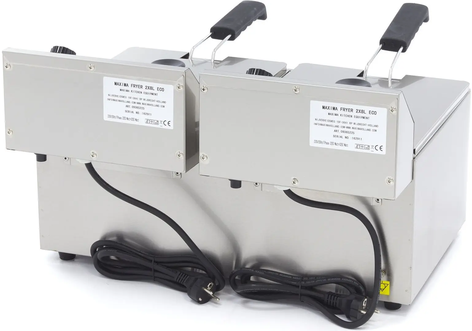 Friteuza electrica Maxima 09365225 (Inox/Black)