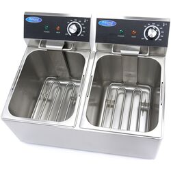 Friteuza electrica Maxima 09365225 (Inox/Black) Thumb