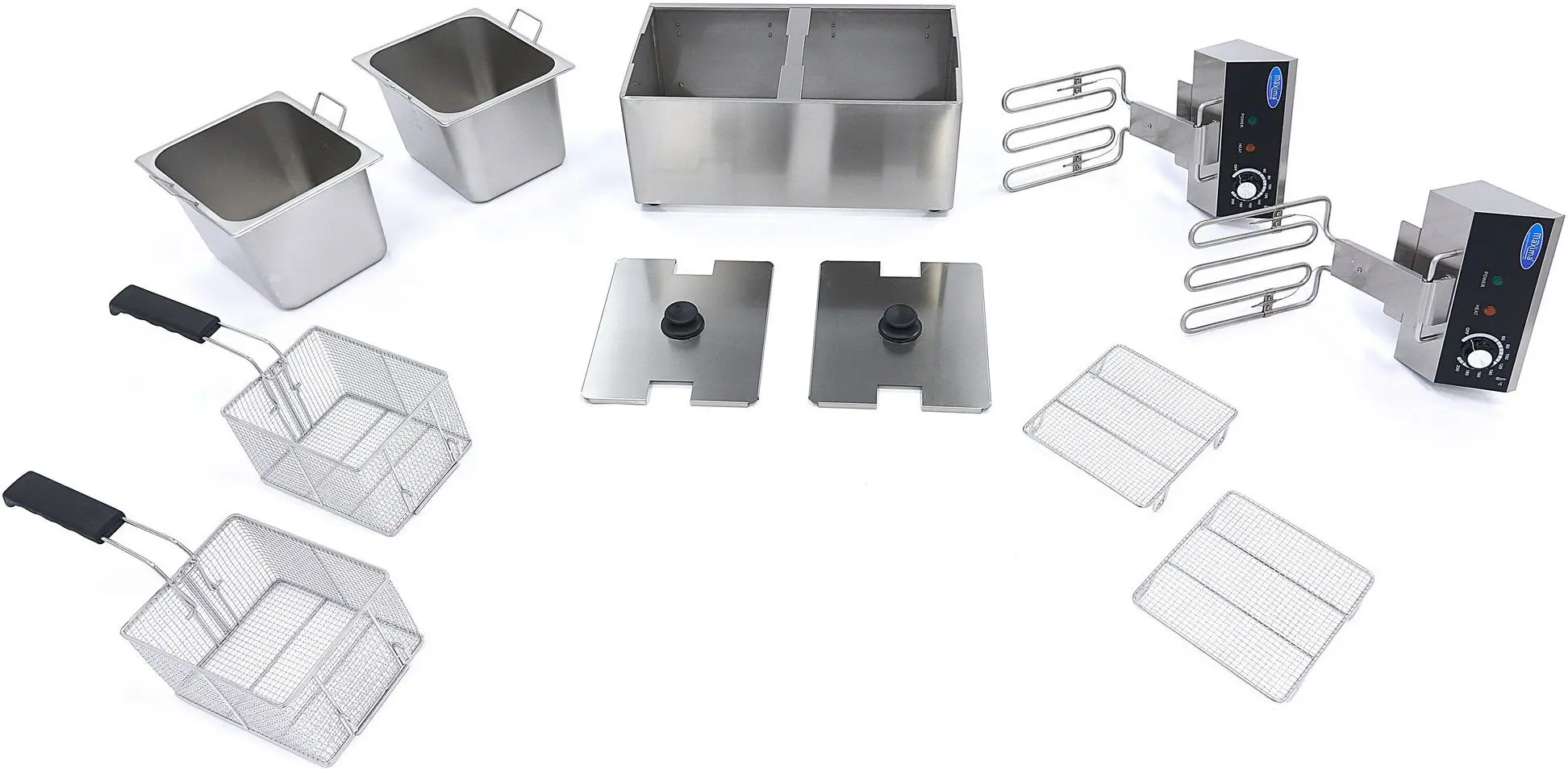 Friteuza electrica Maxima 09365225 (Inox/Black)