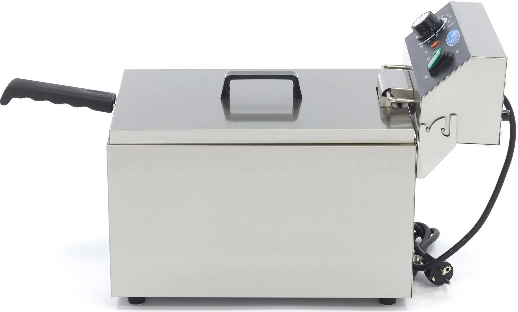 Friteuza electrica Maxima 09365226 (Inox/Black)
