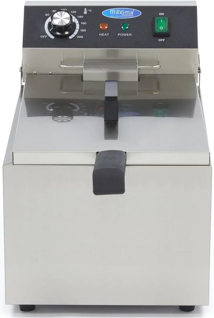 Friteuza electrica Maxima 09365226 (Inox/Black)