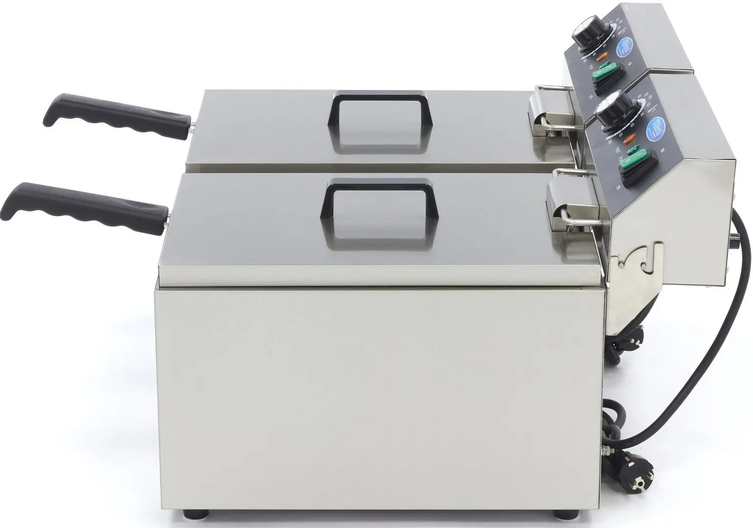 Friteuza electrica Maxima 09365227 (Inox/Black)