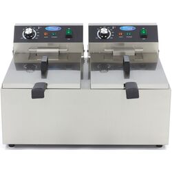 Friteuza electrica Maxima 09365227 (Inox/Black)