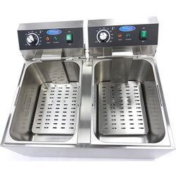 Friteuza electrica Maxima 09365227 (Inox/Black) Thumb