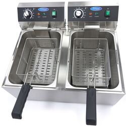 Friteuza electrica Maxima 09365227 (Inox/Black) Thumb