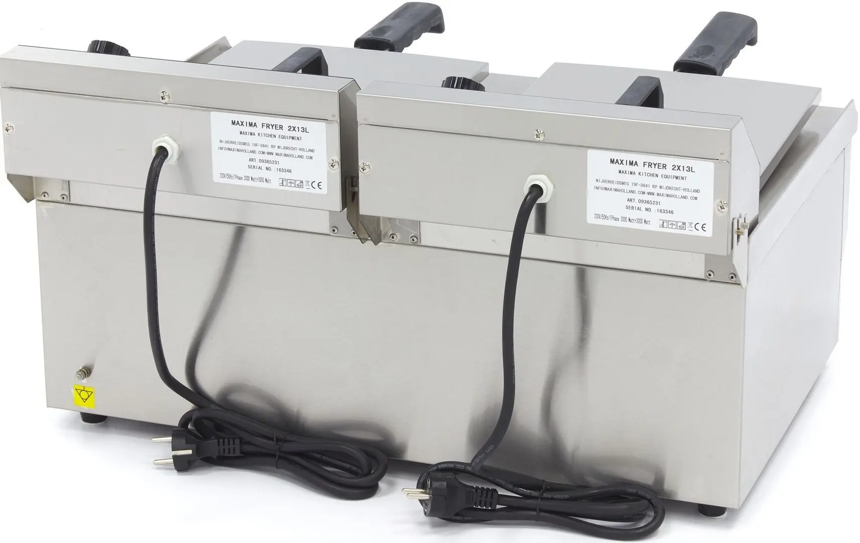 Friteuza electrica Maxima 09365231 (Inox/Black)