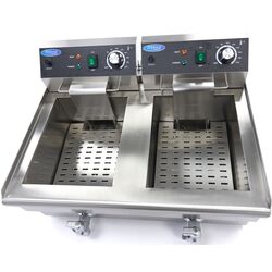 Friteuza electrica Maxima 09365231 (Inox/Black) Thumb