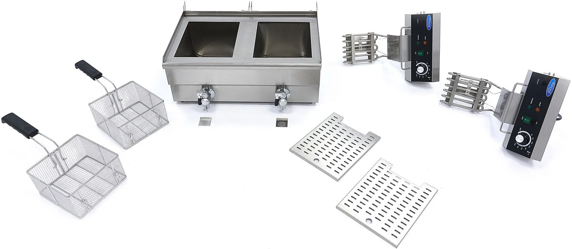 Friteuza electrica Maxima 09365231 (Inox/Black)