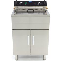 Friteuza electrica Maxima 09365232 (Inox/Black)