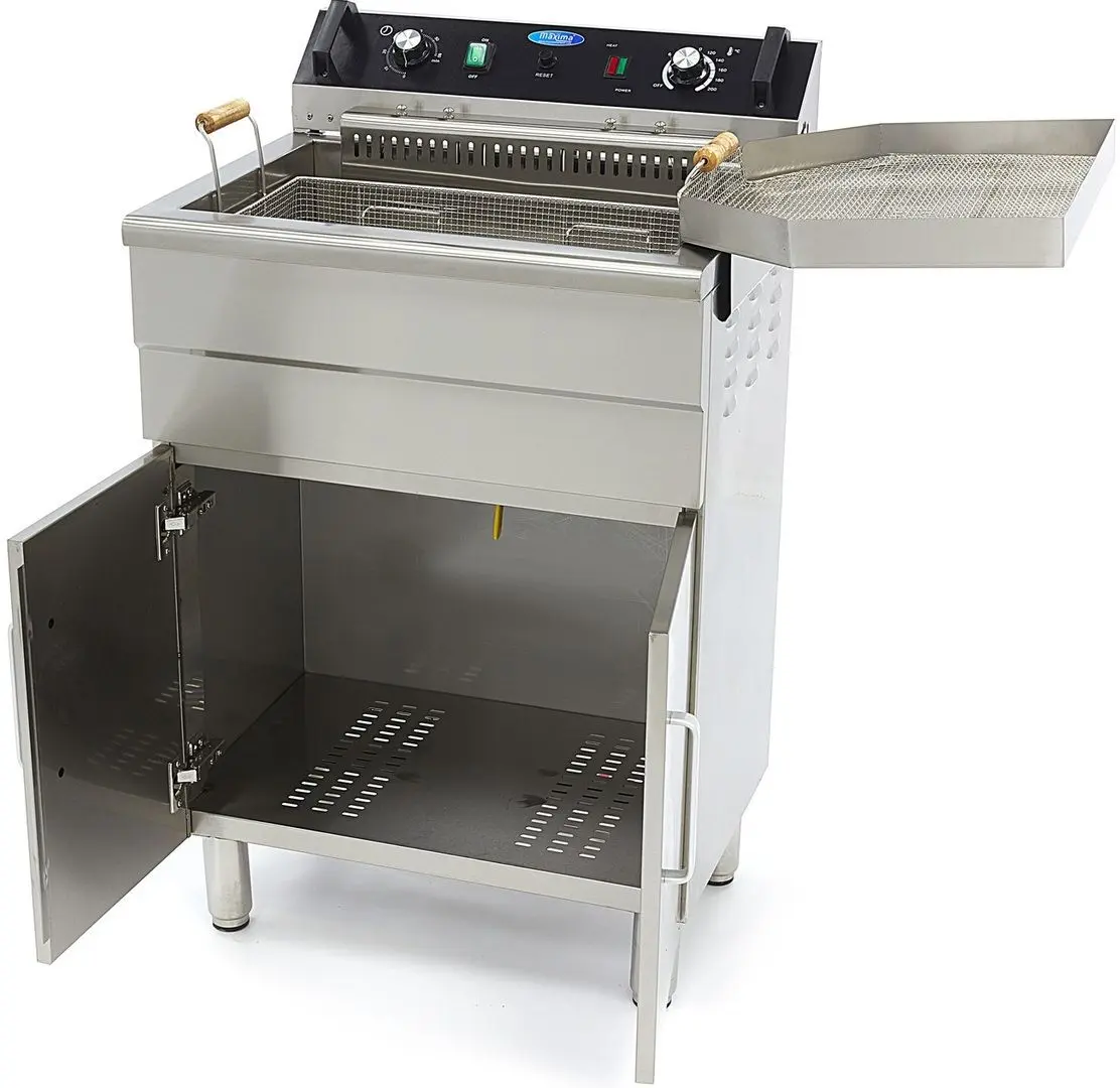 Фритюрница электрическая Maxima 09365232 (Inox/Black)