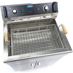 Фритюрница электрическая Maxima 09365232 (Inox/Black) Thumb