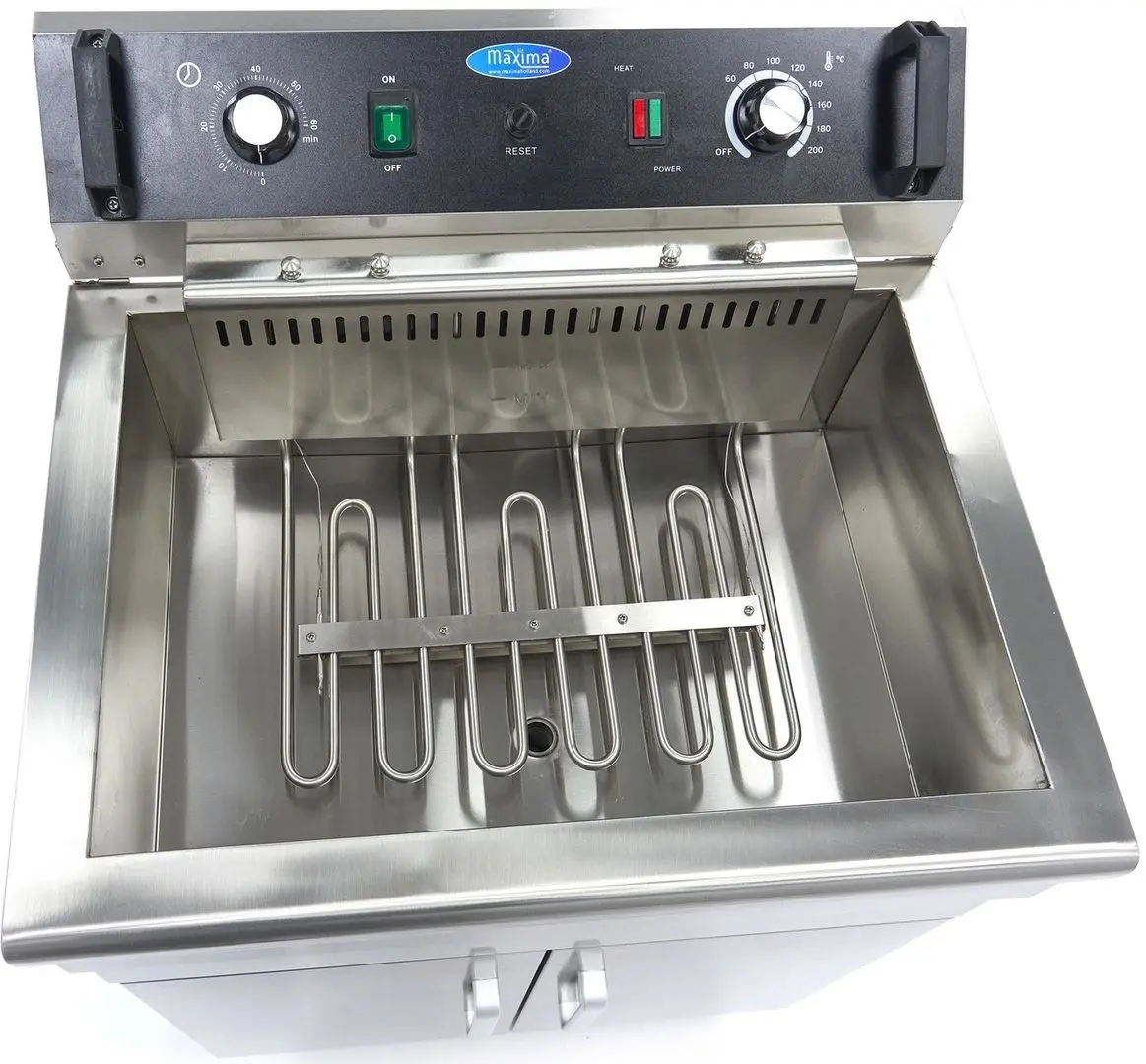 Фритюрница электрическая Maxima 09365232 (Inox/Black)