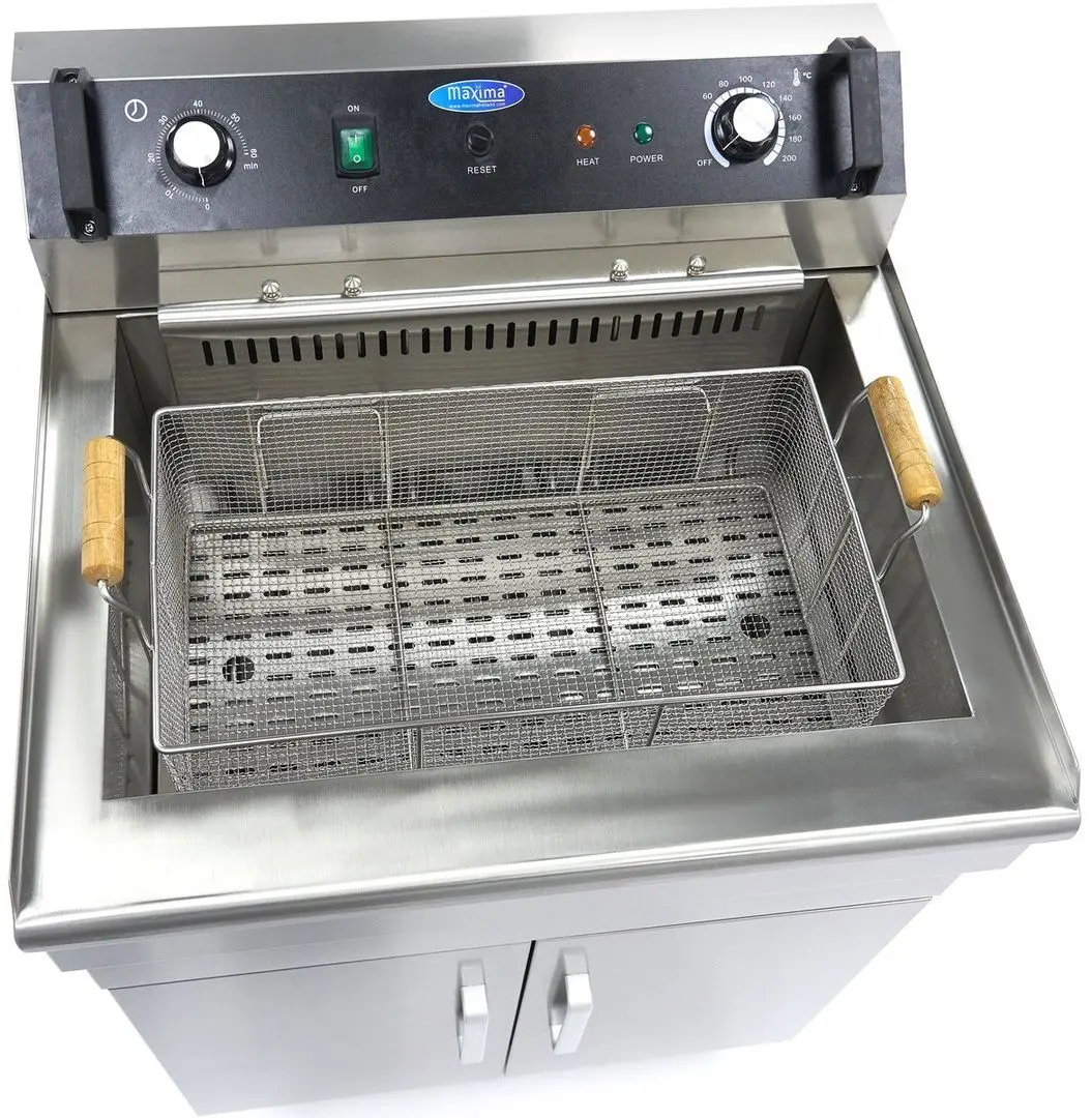 Фритюрница электрическая Maxima 09365233 (Inox/Black)