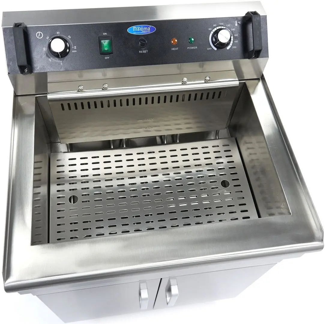 Фритюрница электрическая Maxima 09365233 (Inox/Black)