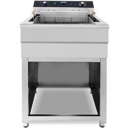 Friteuza electrica Maxima 09365234 (Inox/Black)