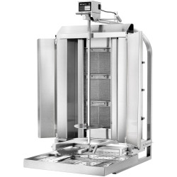 Аппарат для шаурмы газовый GGM Gastro DOBK3-SB-N (Inox) Thumb