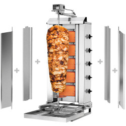 Аппарат для шаурмы газовый GGM Gastro DOBK5-SB-N (Inox)