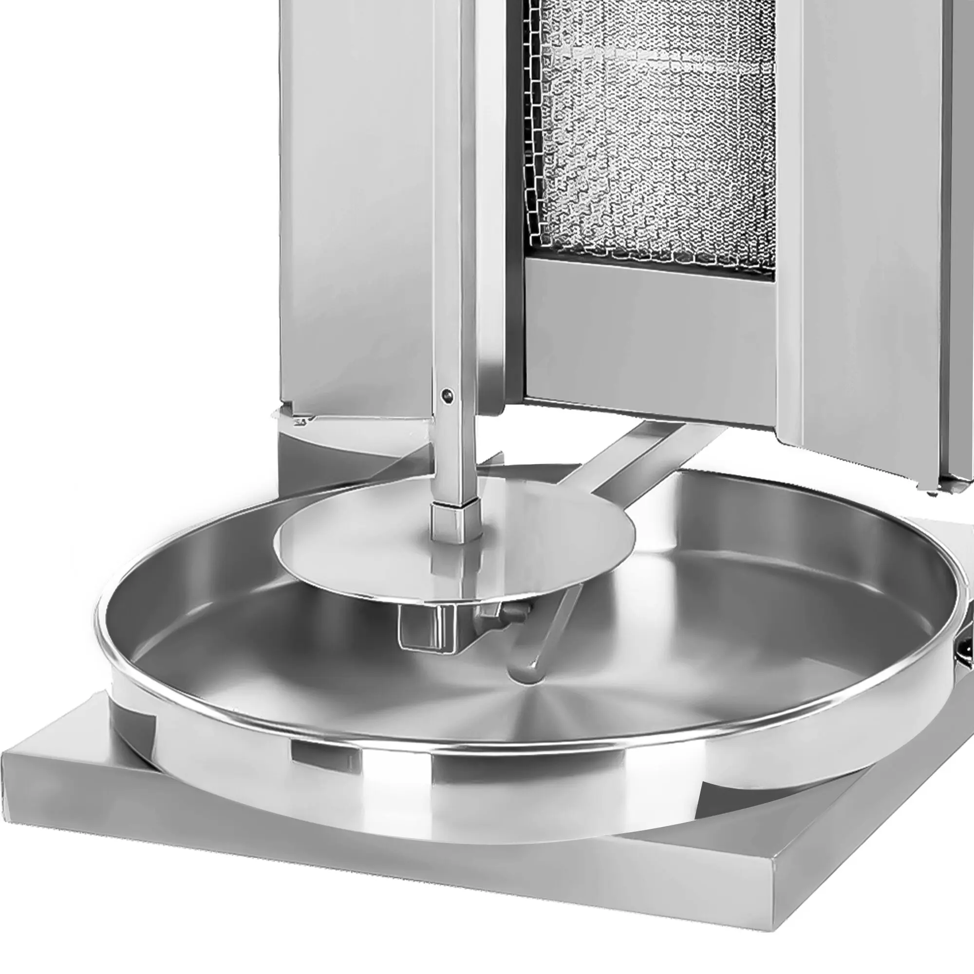 Aparat pentru kebab pe gaz GGM Gastro DOK1 (Inox) - 6