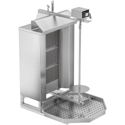 Аппарат для шаурмы газовый GGM Gastro DOK3-SB-N (Inox) Thumb