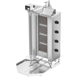 Аппарат для шаурмы газовый GGM Gastro DOK4-SB-N (Inox) Thumb