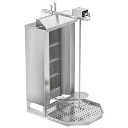 Аппарат для шаурмы газовый GGM Gastro DOK4-SB-N (Inox) Thumb