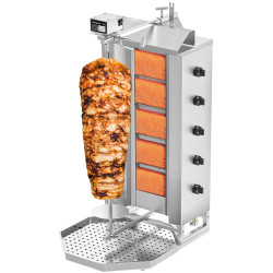 Аппарат для шаурмы газовый GGM Gastro DOK5-SB-N (Inox) Thumb