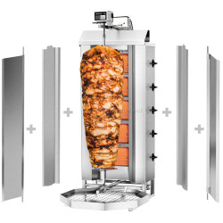 Аппарат для шаурмы газовый GGM Gastro DOK5-SB-N (Inox)