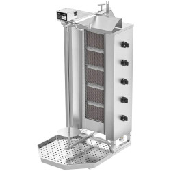 Аппарат для шаурмы газовый GGM Gastro DOK5-SB-N (Inox) Thumb