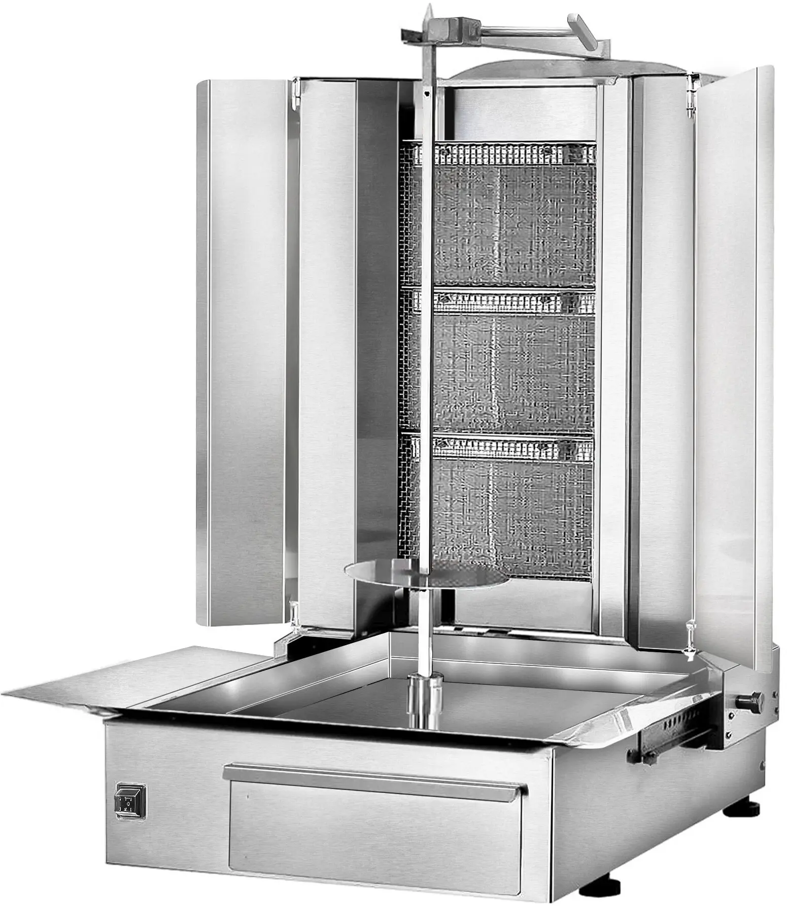 Аппарат для шаурмы газовый GGM Gastro DUK3-SB-N (Inox) - 3