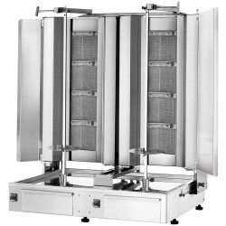Аппарат для шаурмы газовый GGM Gastro DUK4+4-SB-N (Inox) Thumb