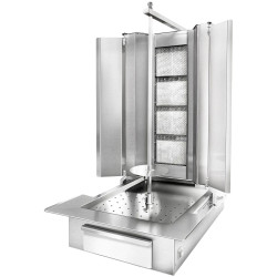 Аппарат для шаурмы газовый GGM Gastro DUK4-EN-SB-N (Inox) Thumb