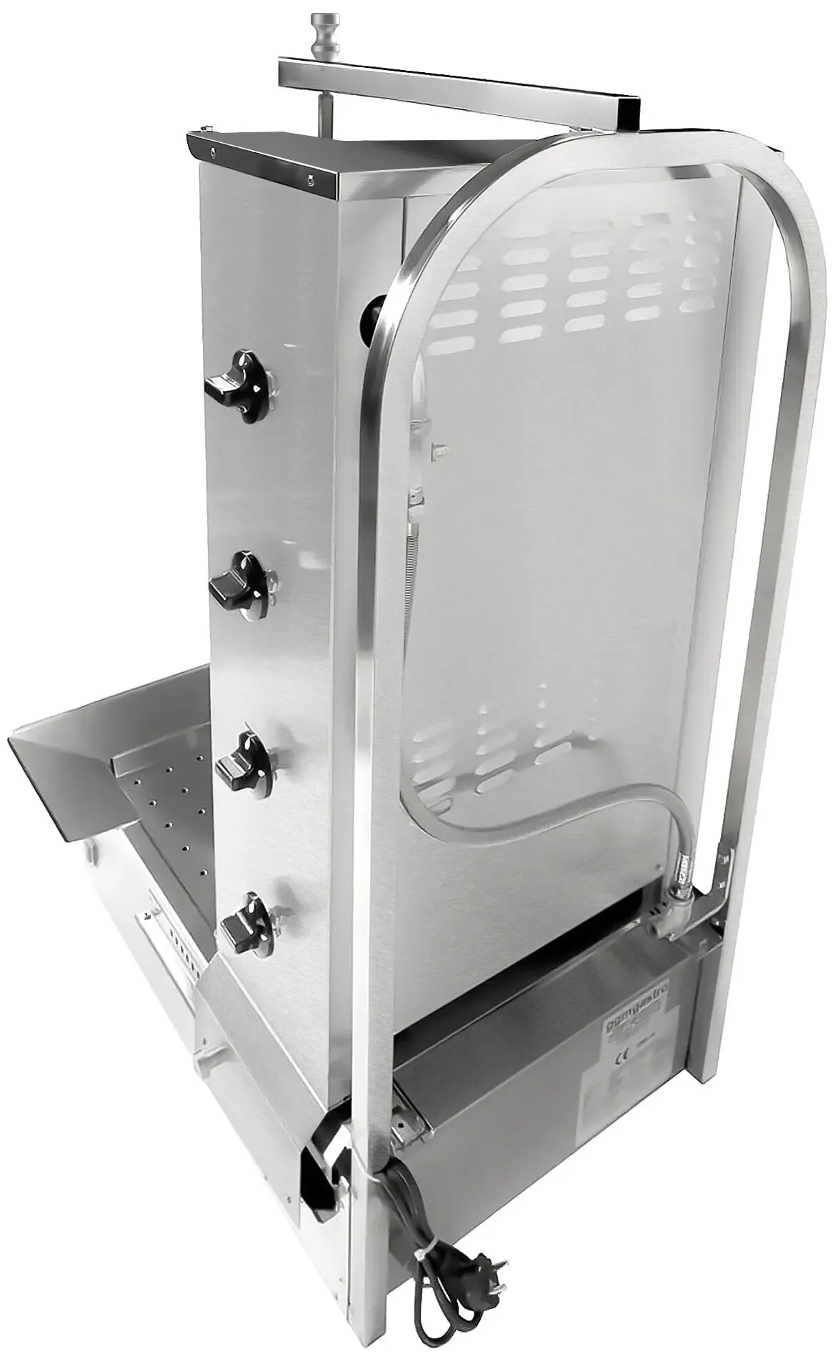 Аппарат для шаурмы газовый GGM Gastro DUK4-EN-SB-N (Inox) - 4