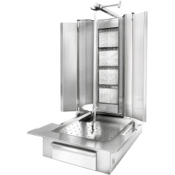 Аппарат для шаурмы газовый GGM Gastro DUK4-SB-N (Inox) Thumb