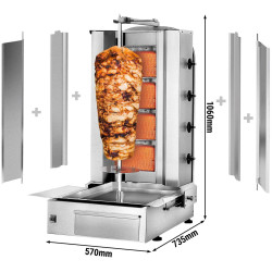 Аппарат для шаурмы газовый GGM Gastro DUK4-SB-N (Inox) Thumb