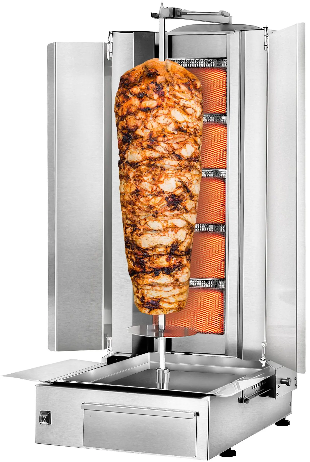 Аппарат для шаурмы газовый GGM Gastro DUK5-SB-N (Inox) - 2