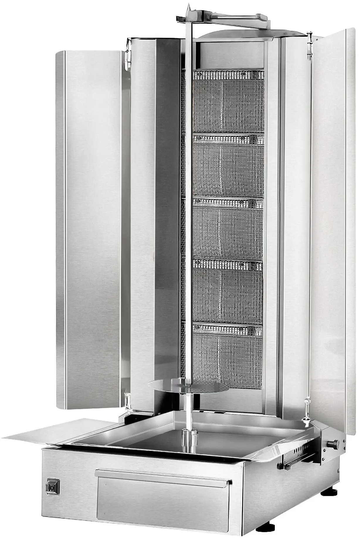 Аппарат для шаурмы газовый GGM Gastro DUK5-SB-N (Inox) - 3